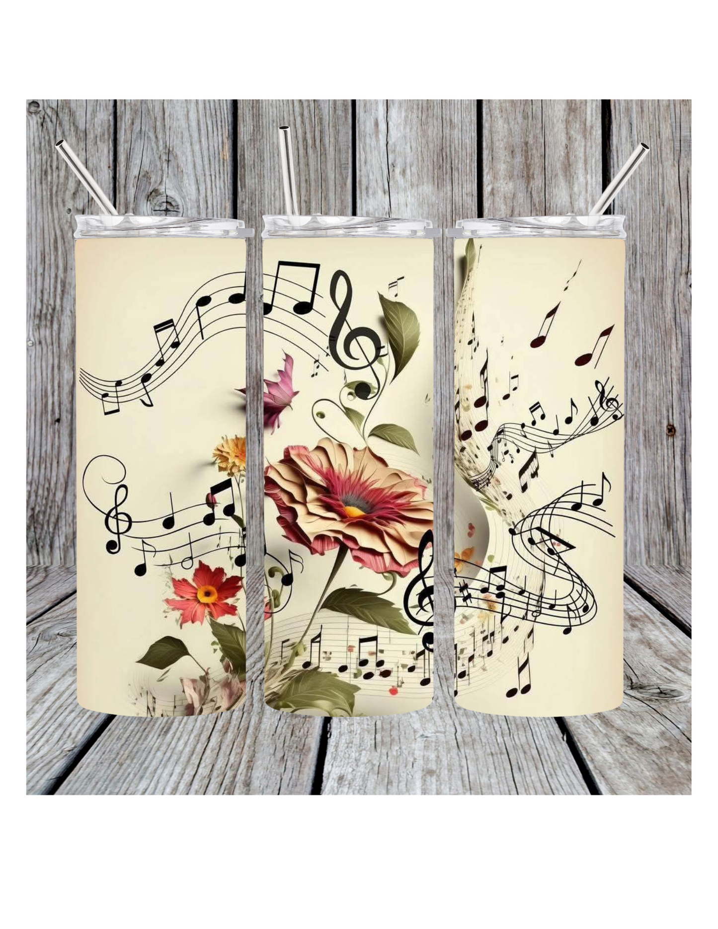 Music flower tumbler