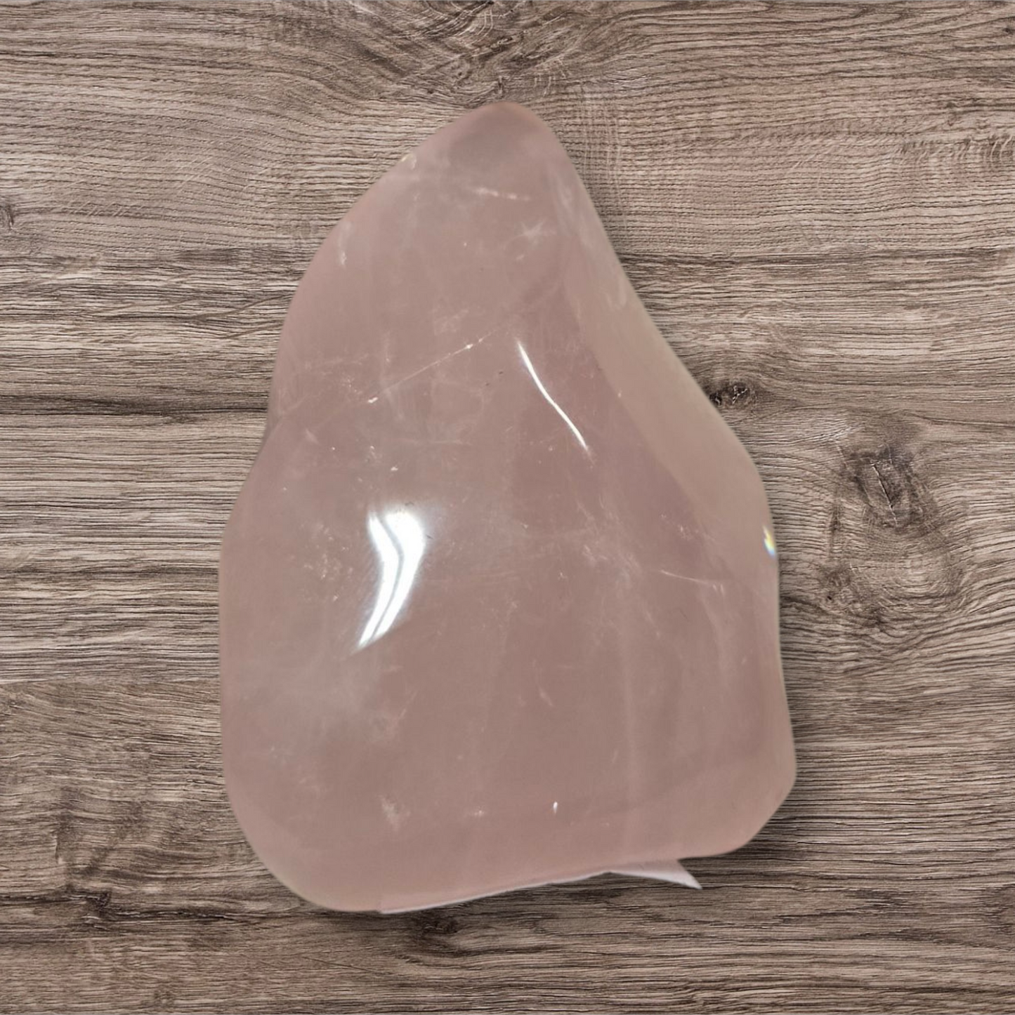Rose quartz flame