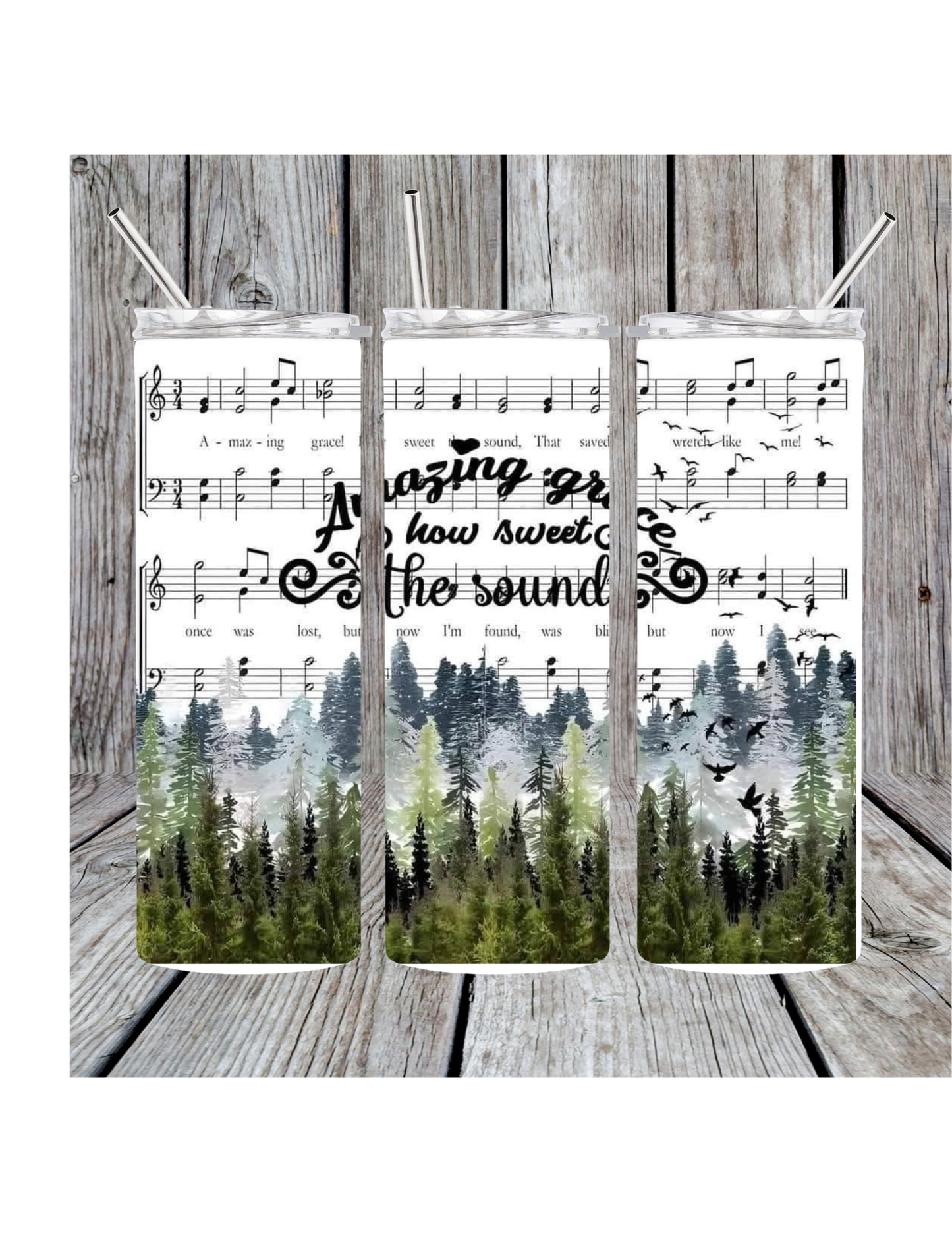 Amazing grace tumbler