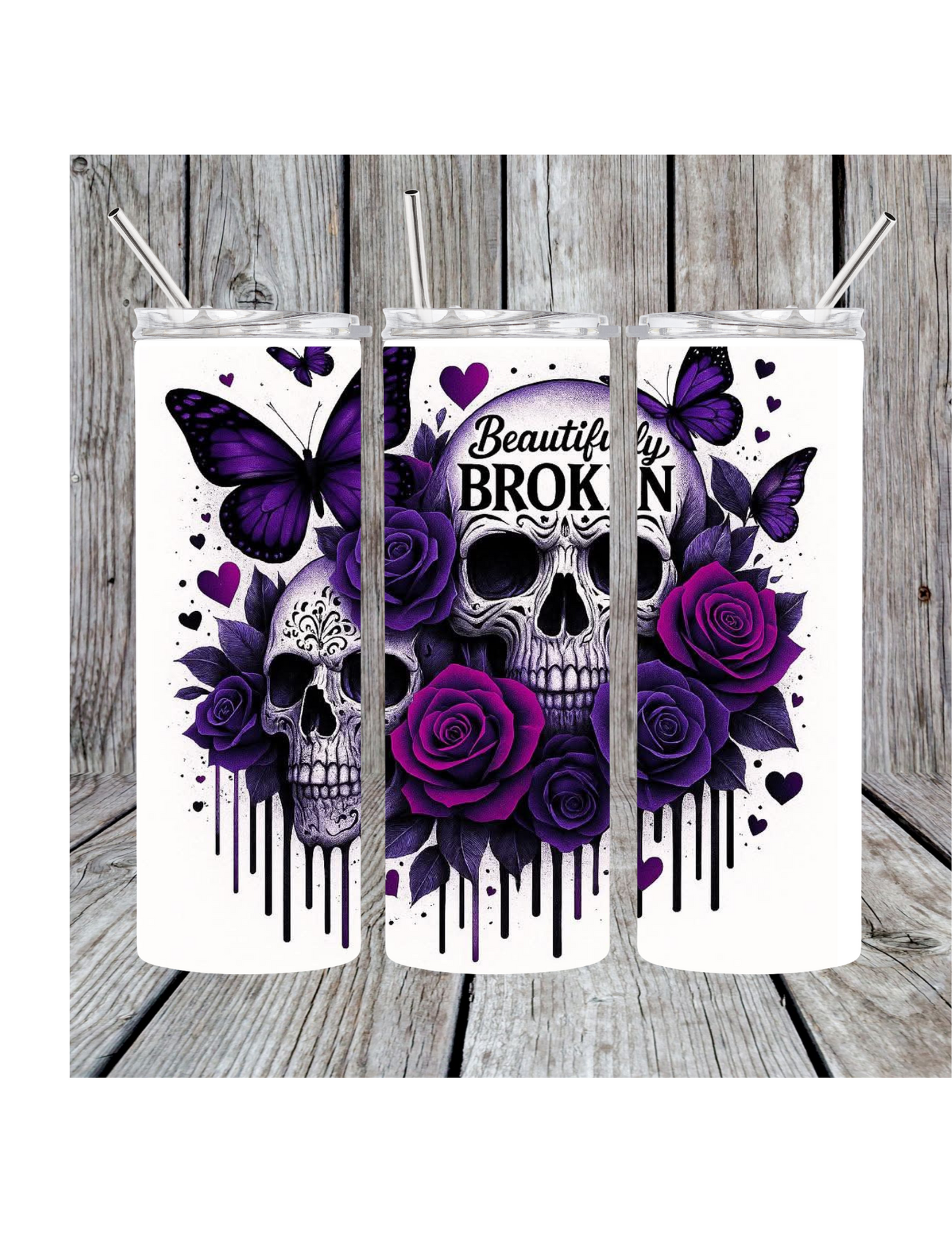 Beautifully Broken tumbler