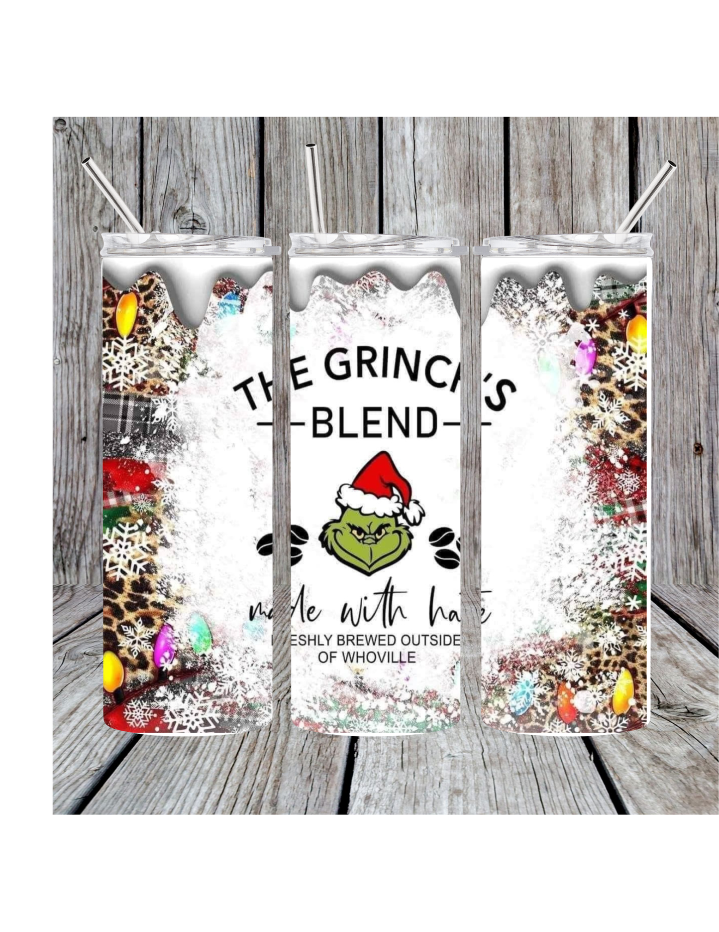Grinch blend tumbler
