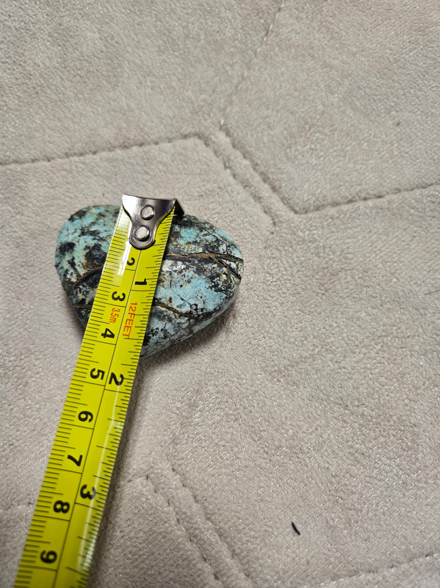 African Turquoise heart