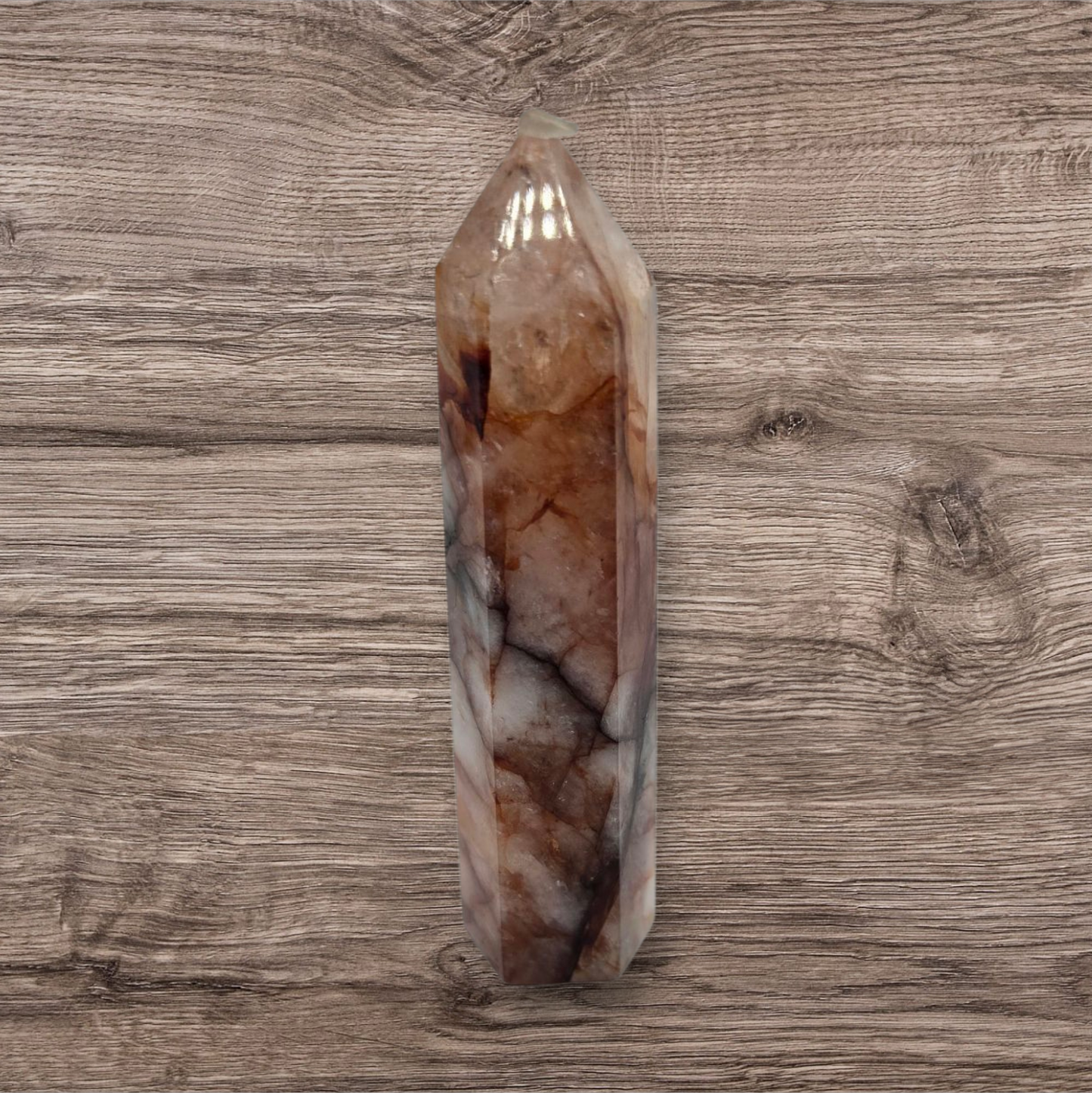 Fire quartz point