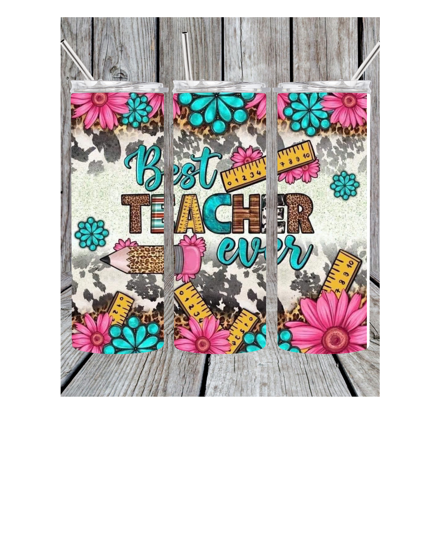 Best teacher ever tumbler