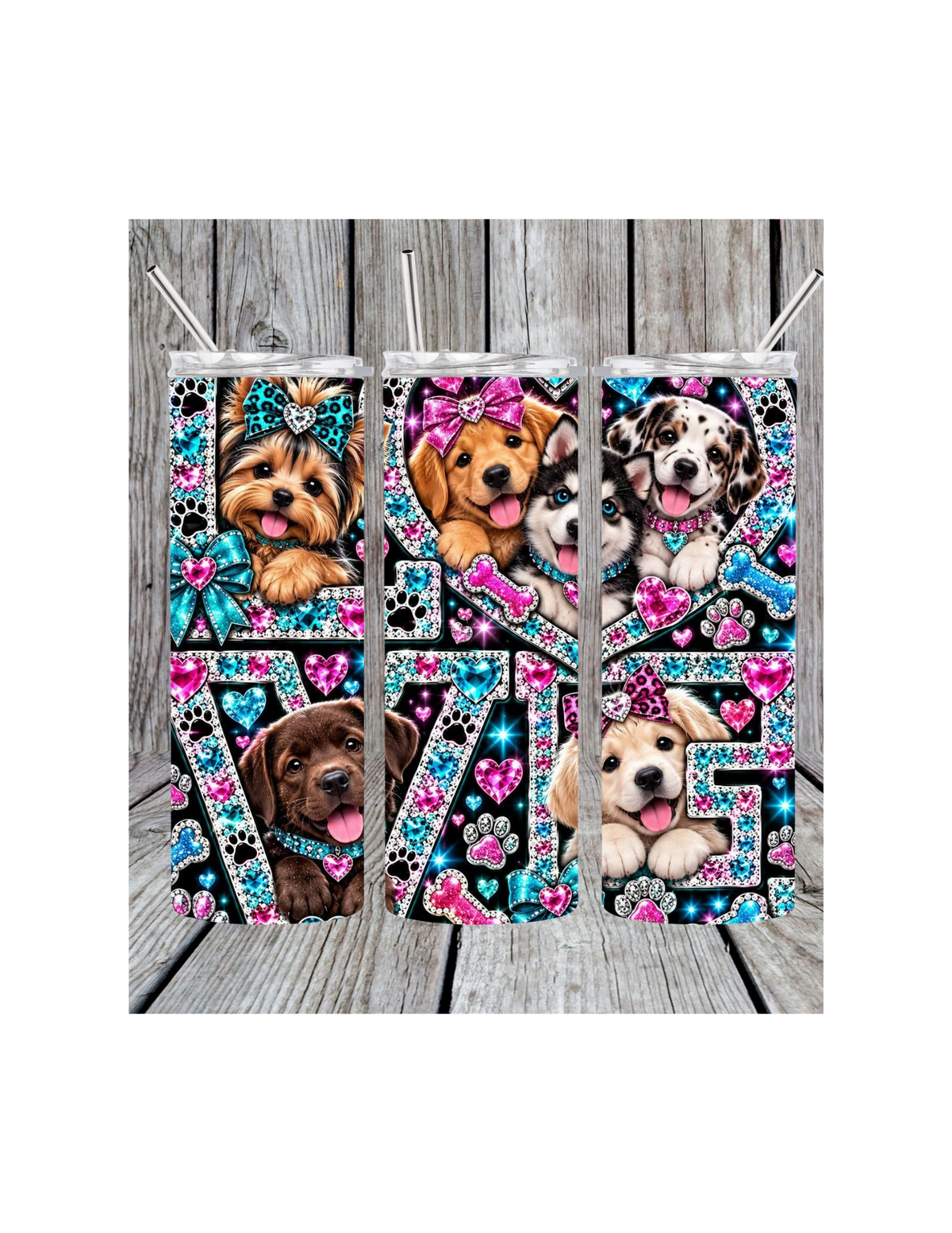 Puppy love tumbler