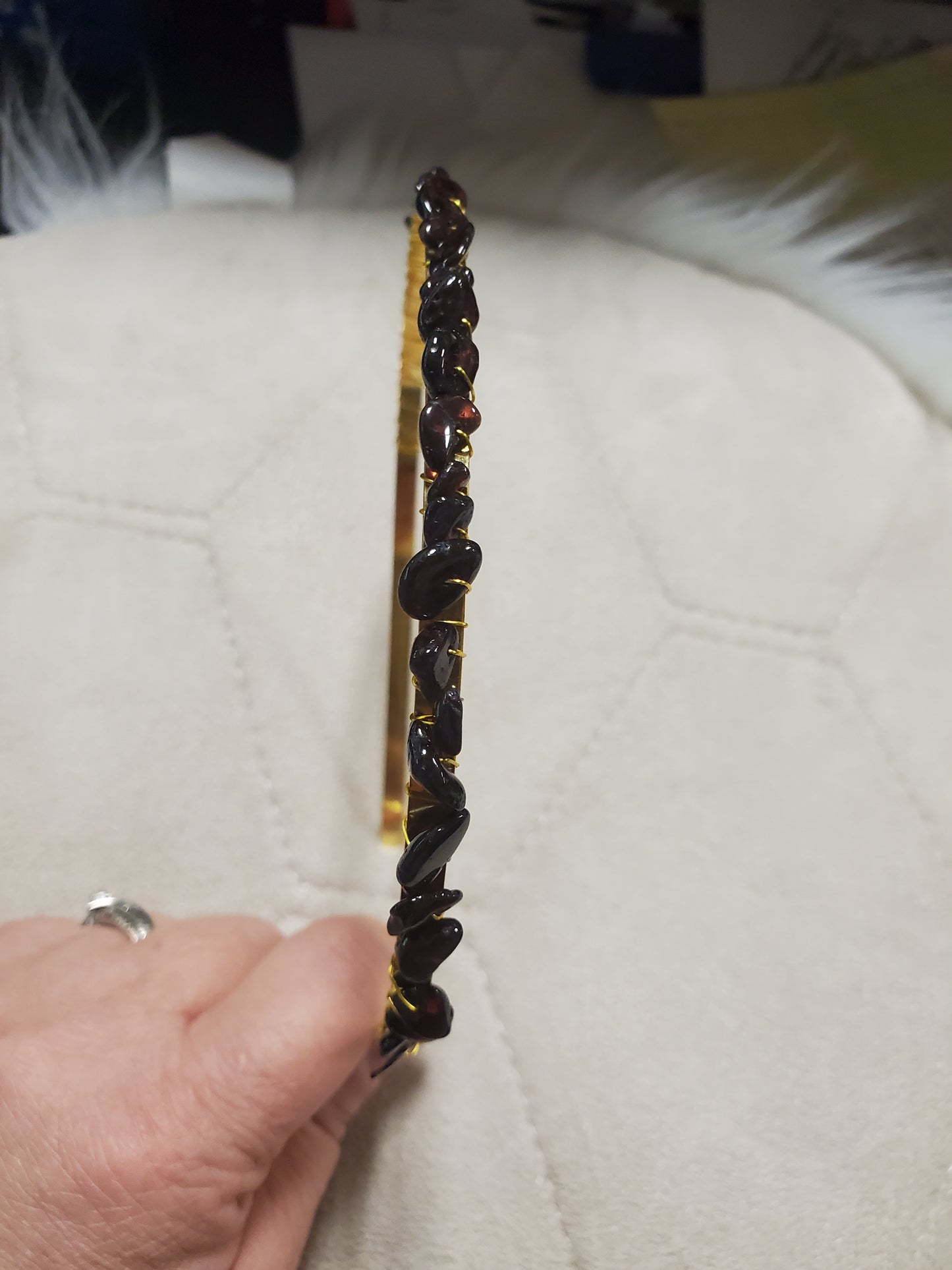 Garnet headband