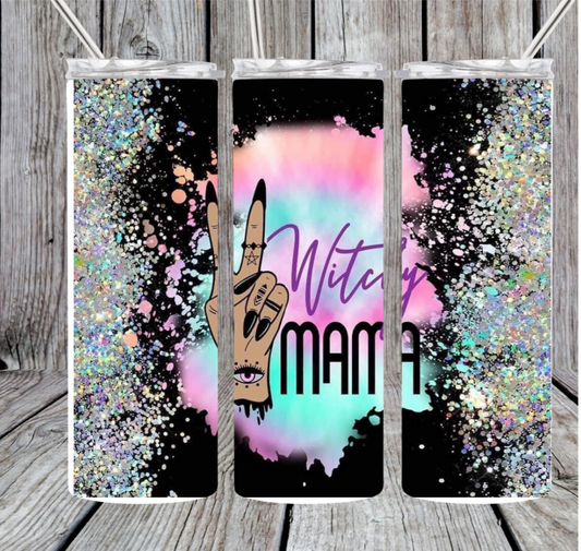 Witchy mama tumbler