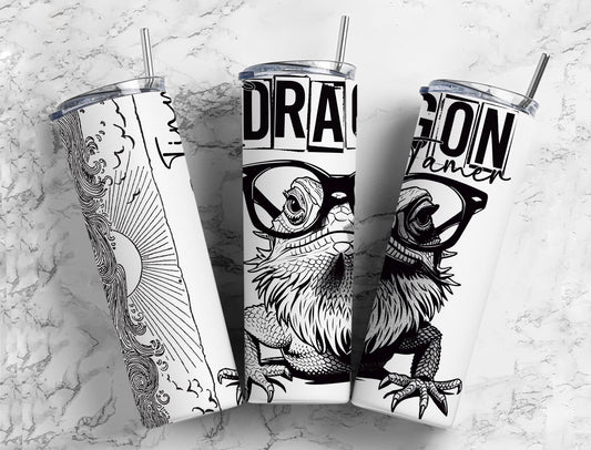 Bearded Dragon Tamer Metal Insulated Tumbler