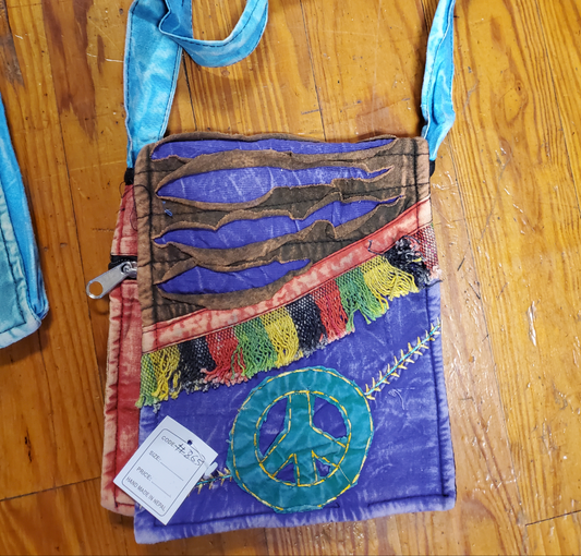 Peace sign purse