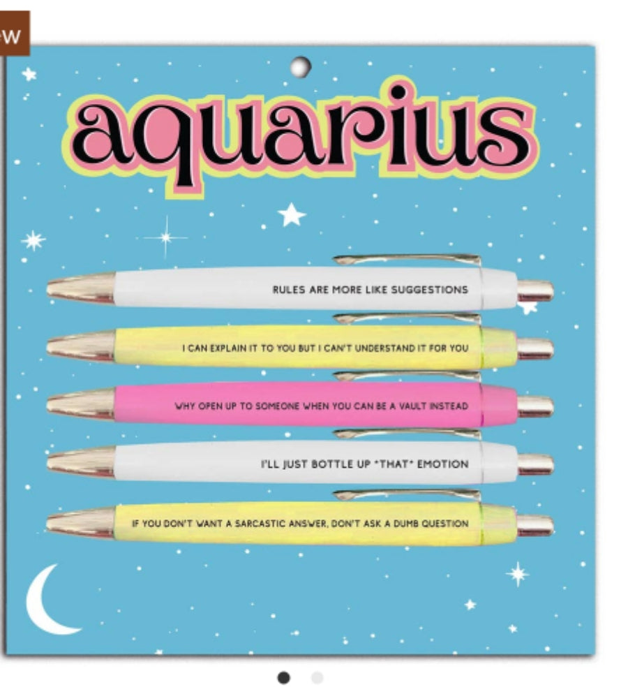 Aquarius pen set