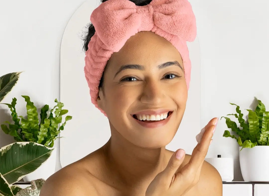 Take a bow spa headband