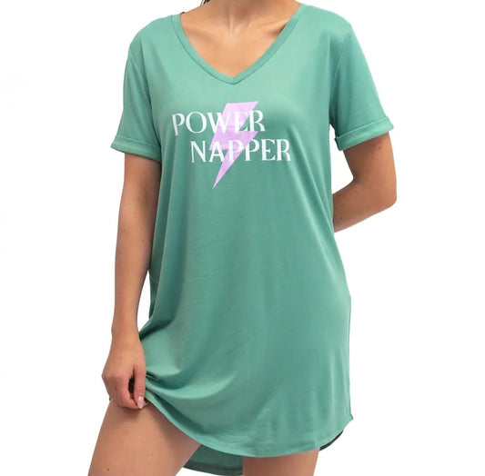 Power napper sleep shirt