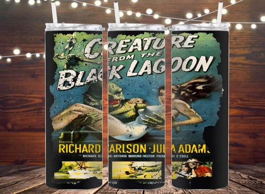 Creature from black lagoon tumbler