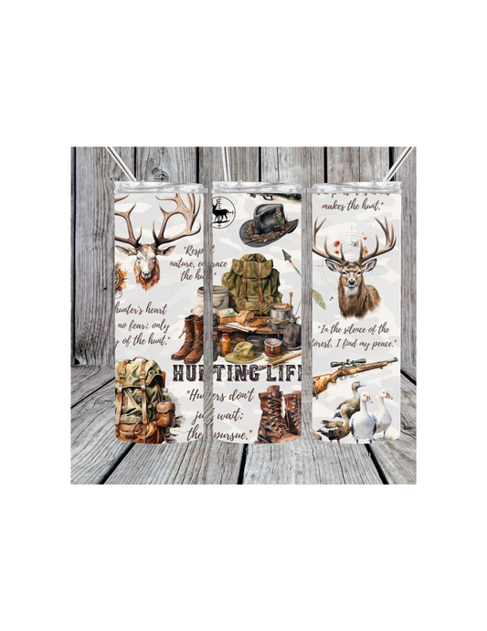 Hunting life tumbler