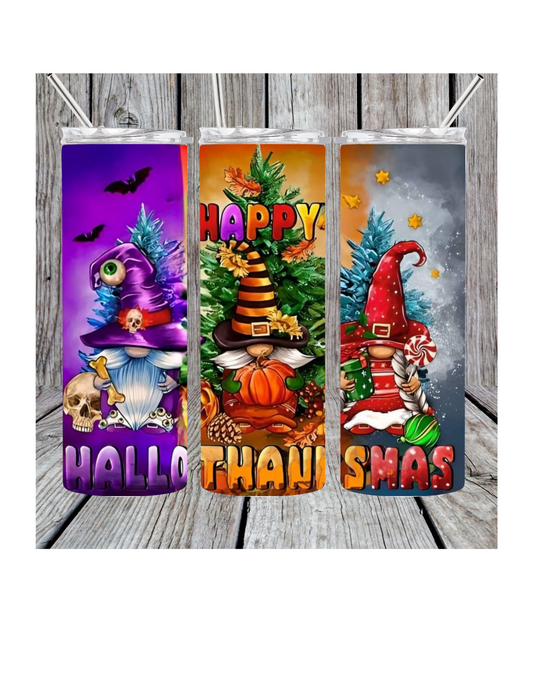 Hallothankmas tumbler