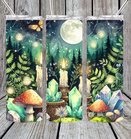 Woodland night tumbler