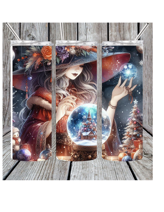 Christmas magic tumbler