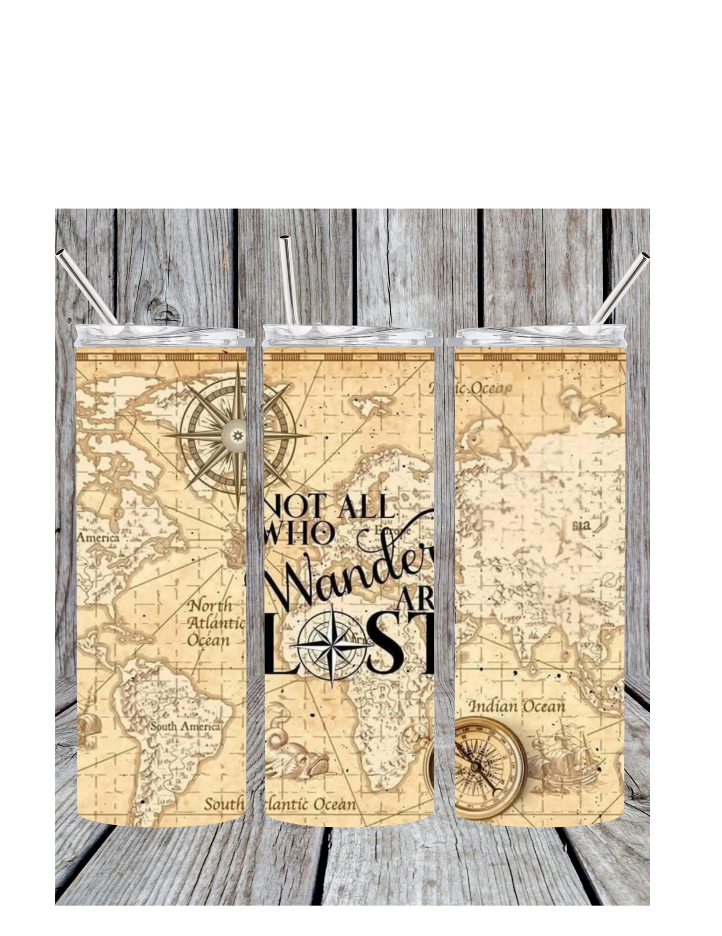 Not all that wander are lost tumbler