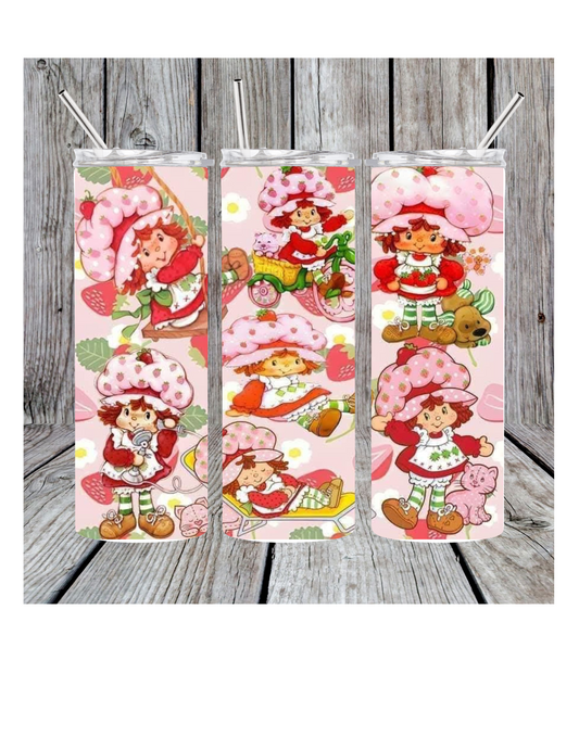 Strawberry shortcake tumbler