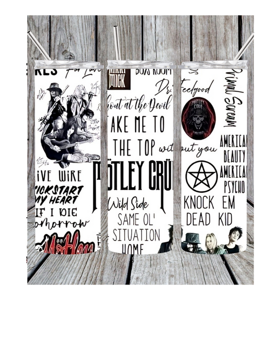 Motley Crue Tumbler