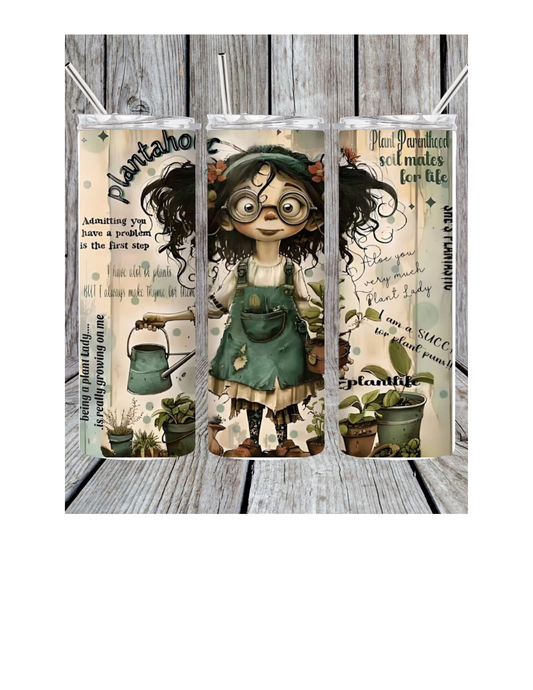Plantaholic tumbler