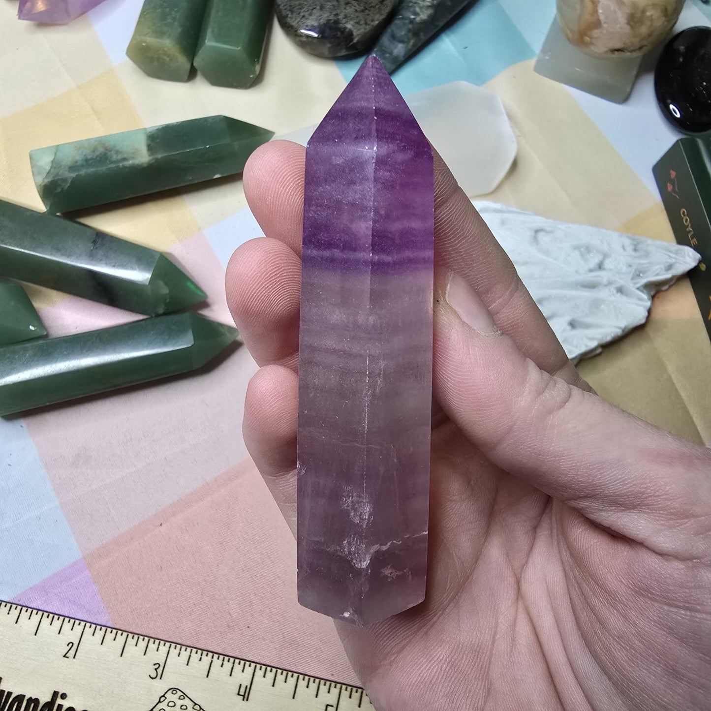 Fluorite Crystal Tower J