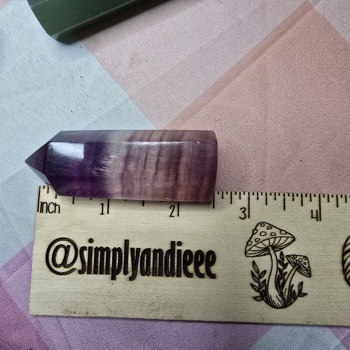 Fluorite Crystal Tower L