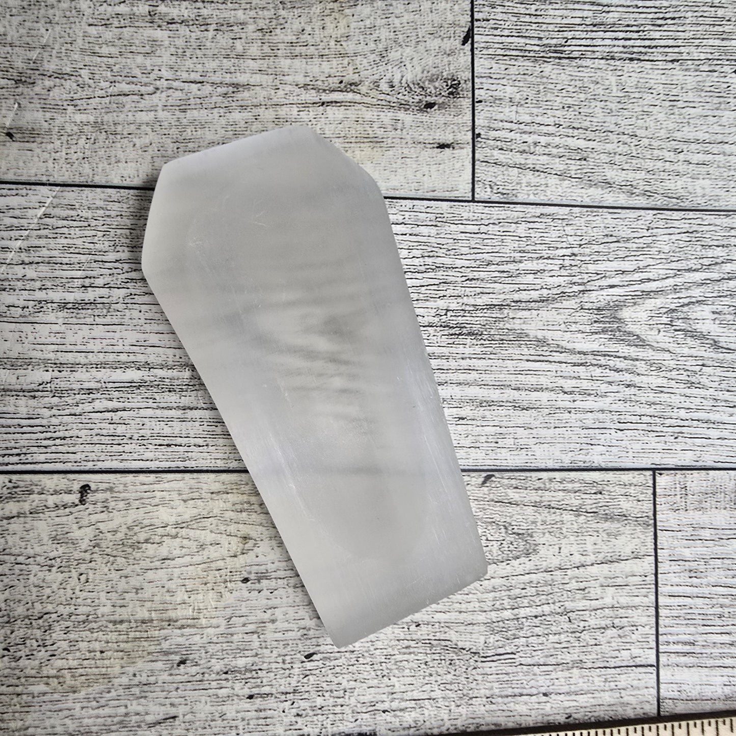 Selenite Coffin Trinket Bowl
