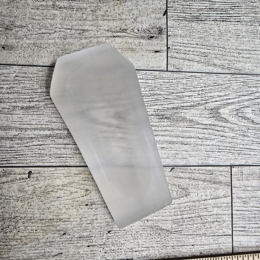 Selenite Coffin Trinket Bowl