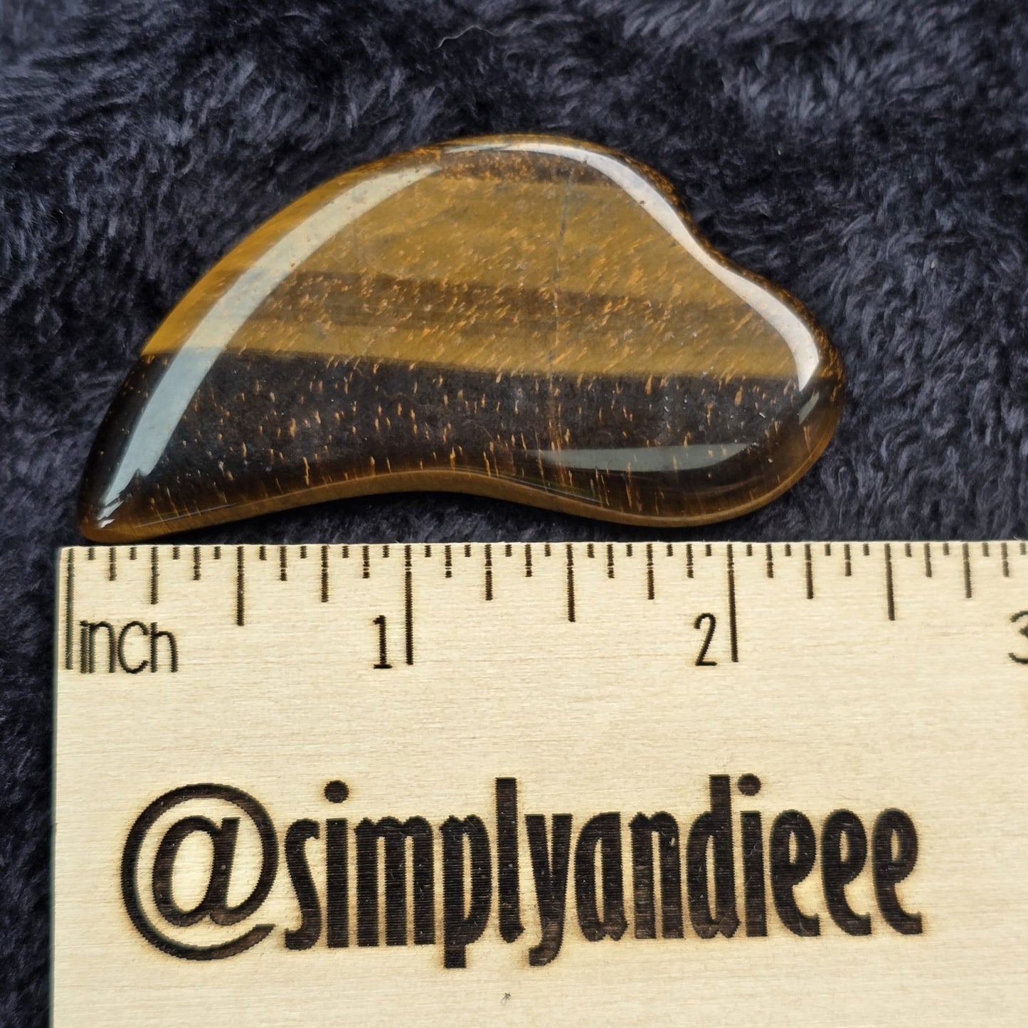 Tiger Eye Crystal Gua Sha