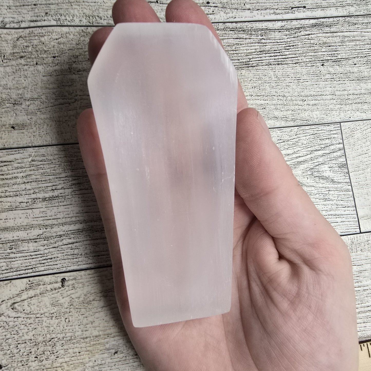 Selenite Coffin Trinket Bowl