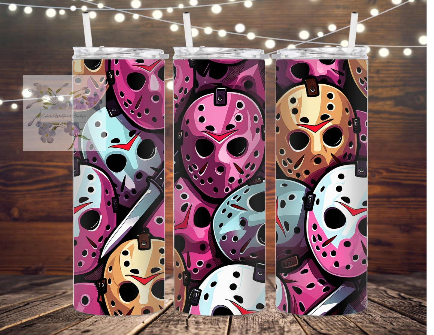 Jason Mask Stainless Steel Tumbler