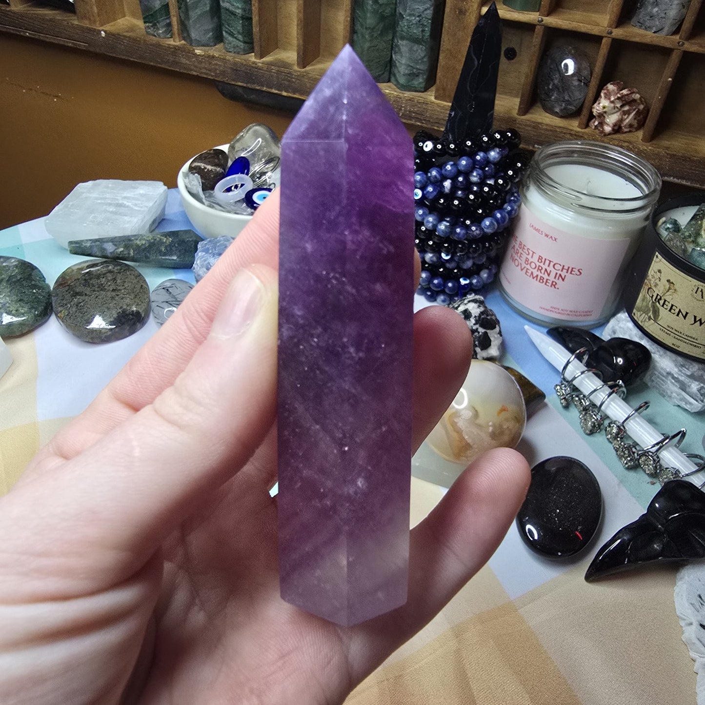 Fluorite Crystal Tower A