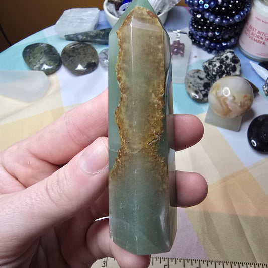 Green Aventurine Crystal Tower