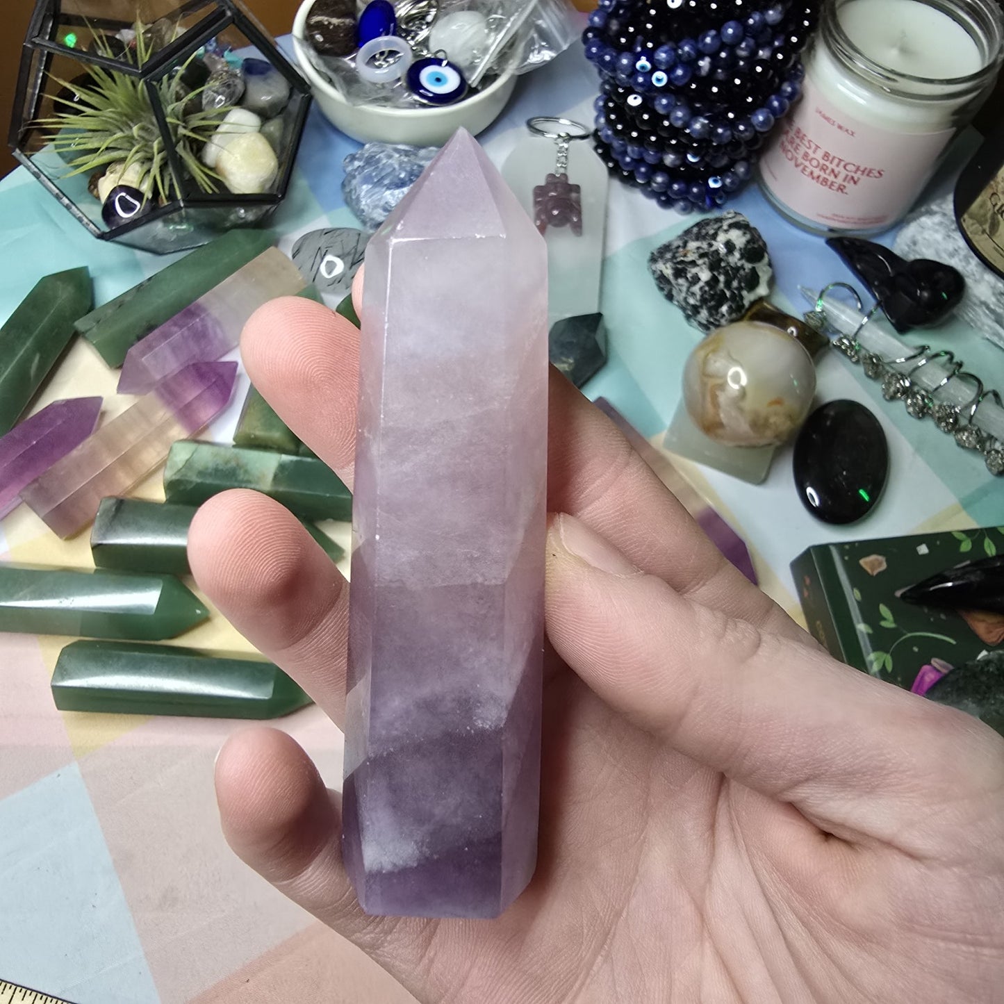 Fluorite Crystal Tower G