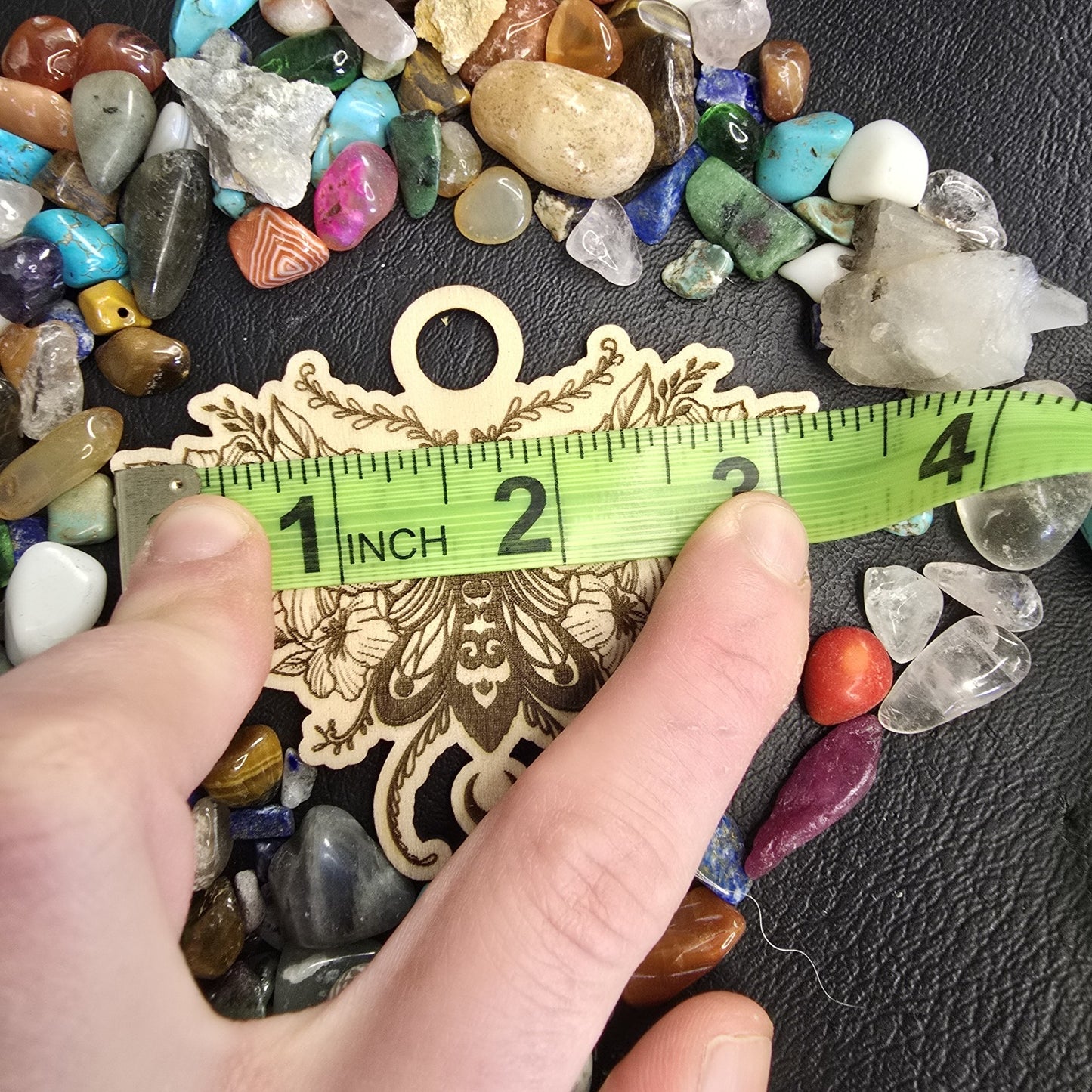 Death's-head hawkmoth Crystal Sphere Stand