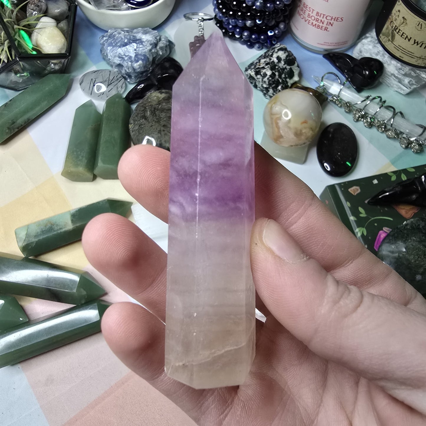 Fluorite Crystal Tower K