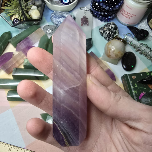 Fluorite Crystal Tower G