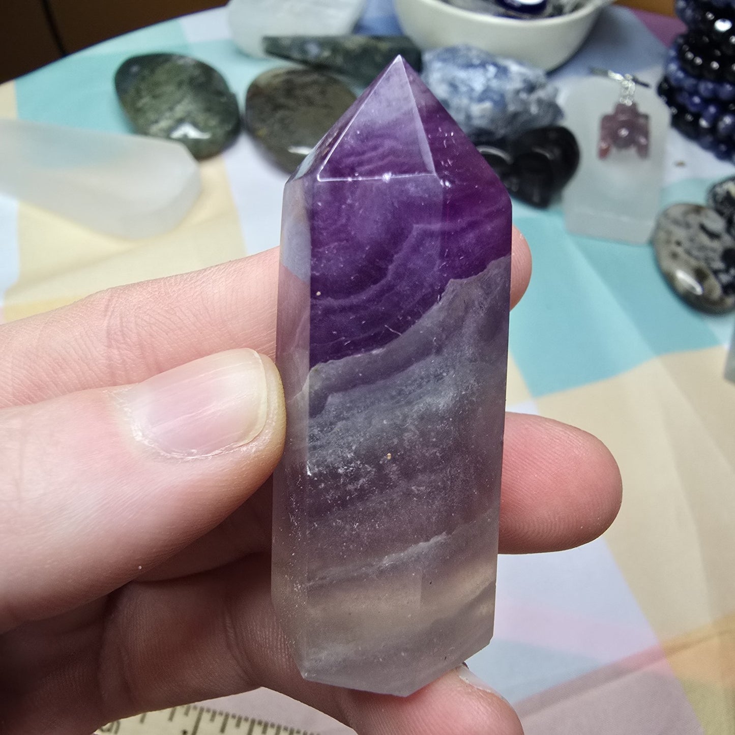 Fluorite Crystal Tower D