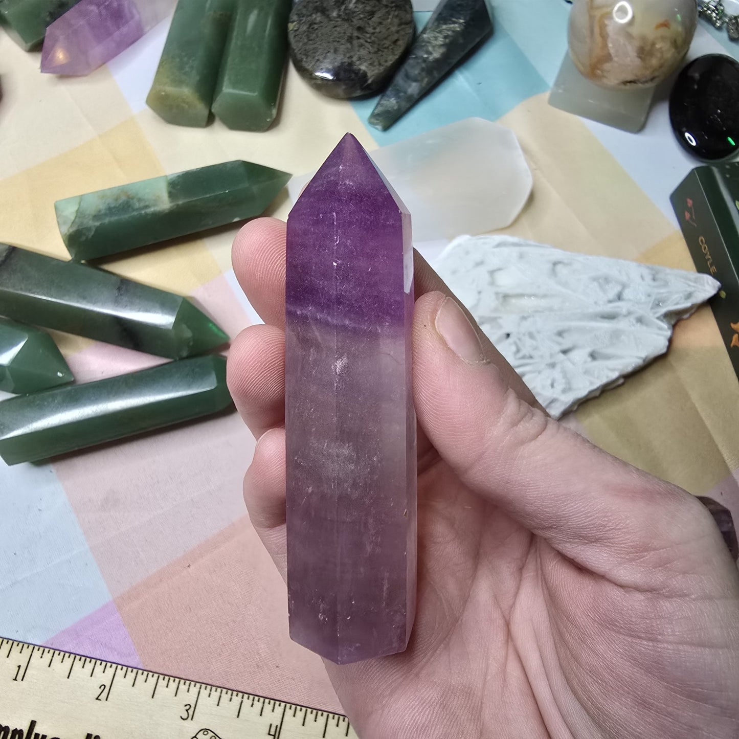 Fluorite Crystal Tower J