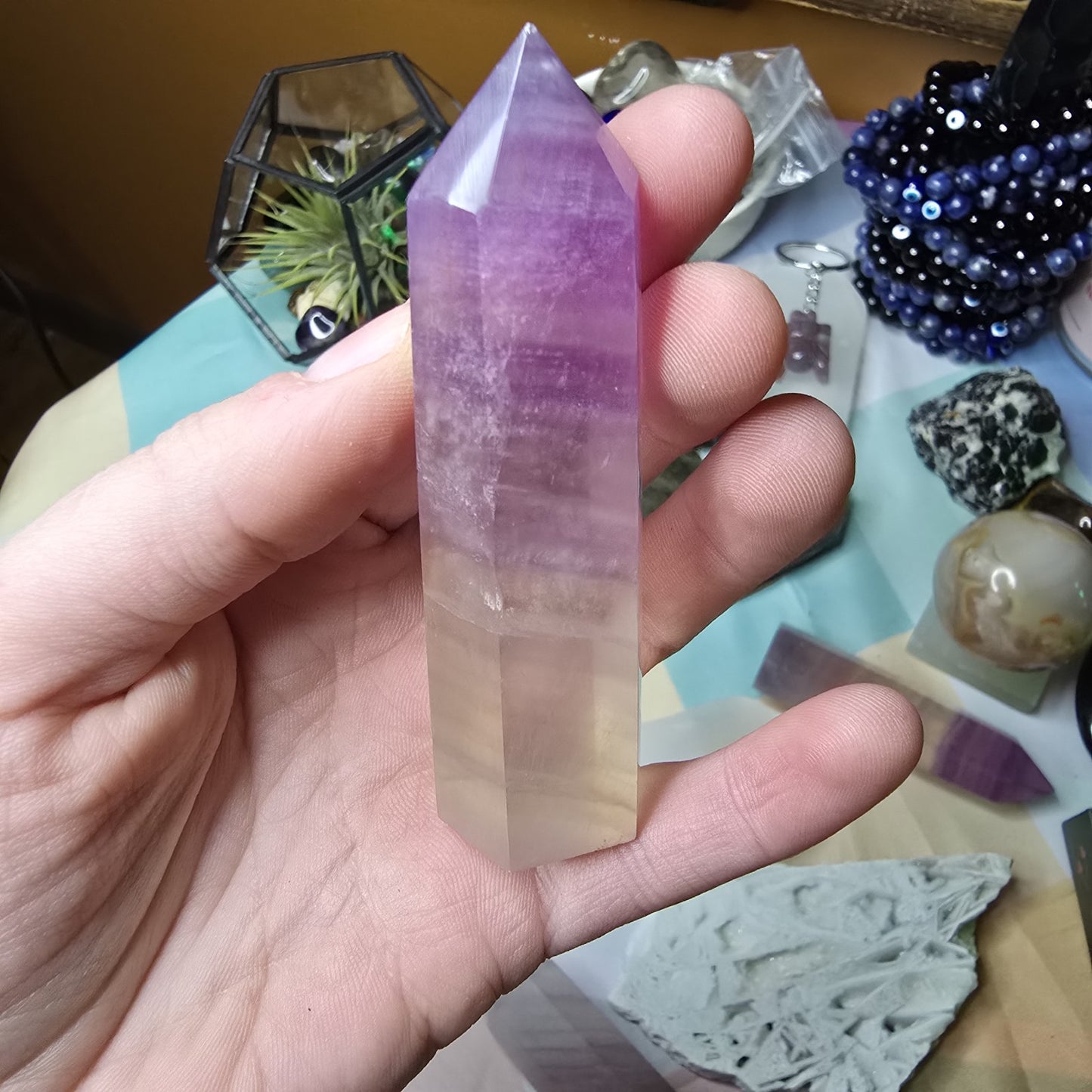 Fluorite Crystal Tower E