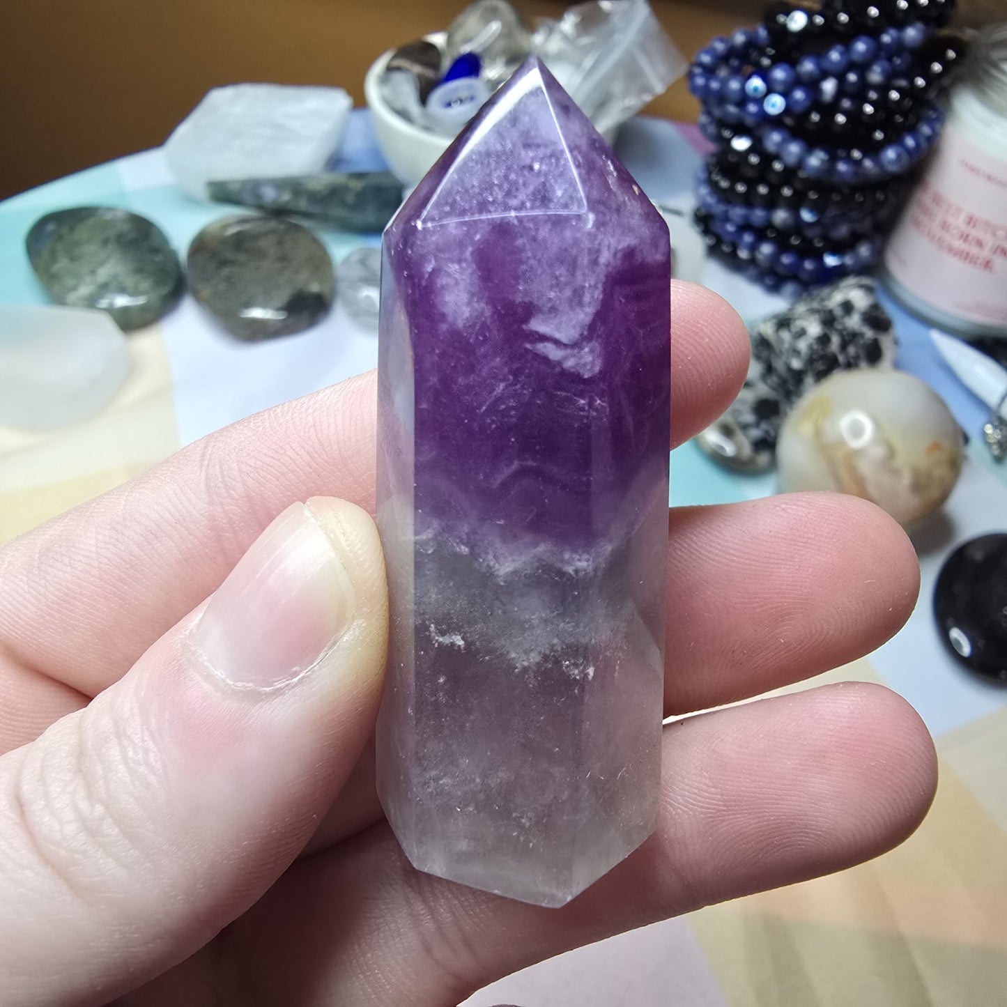 Fluorite Crystal Tower D