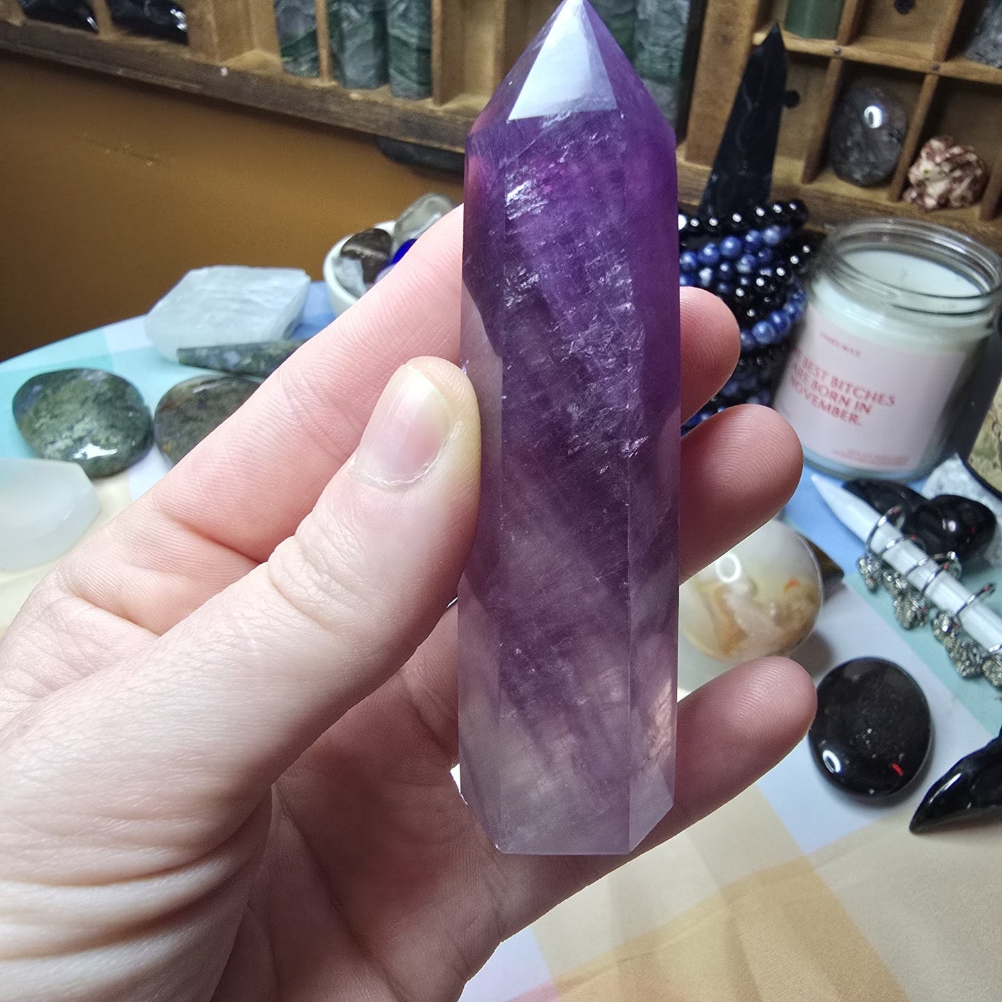 Fluorite Crystal Tower A