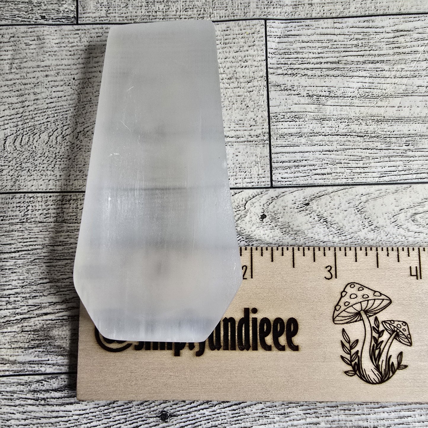 Selenite Coffin Trinket Bowl