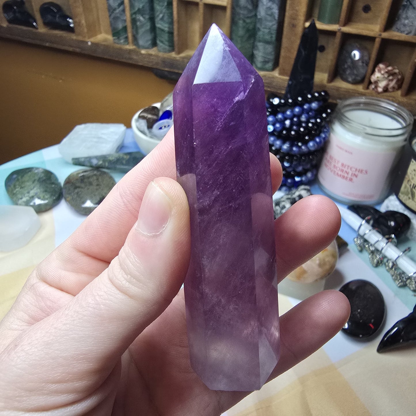 Fluorite Crystal Tower A