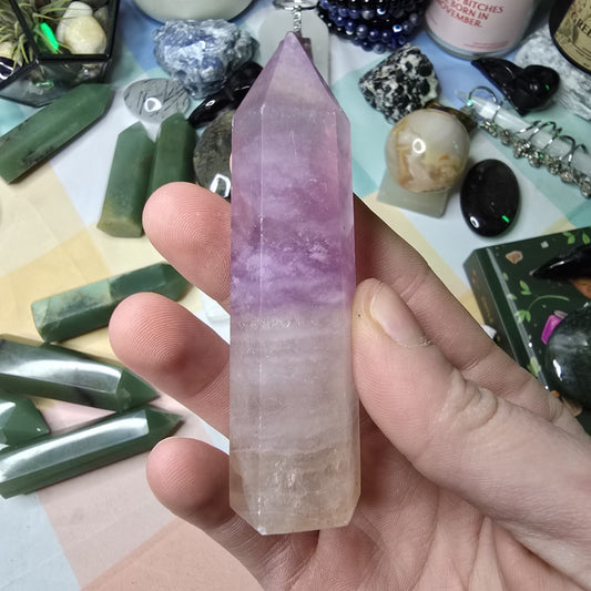 Fluorite Crystal Tower K
