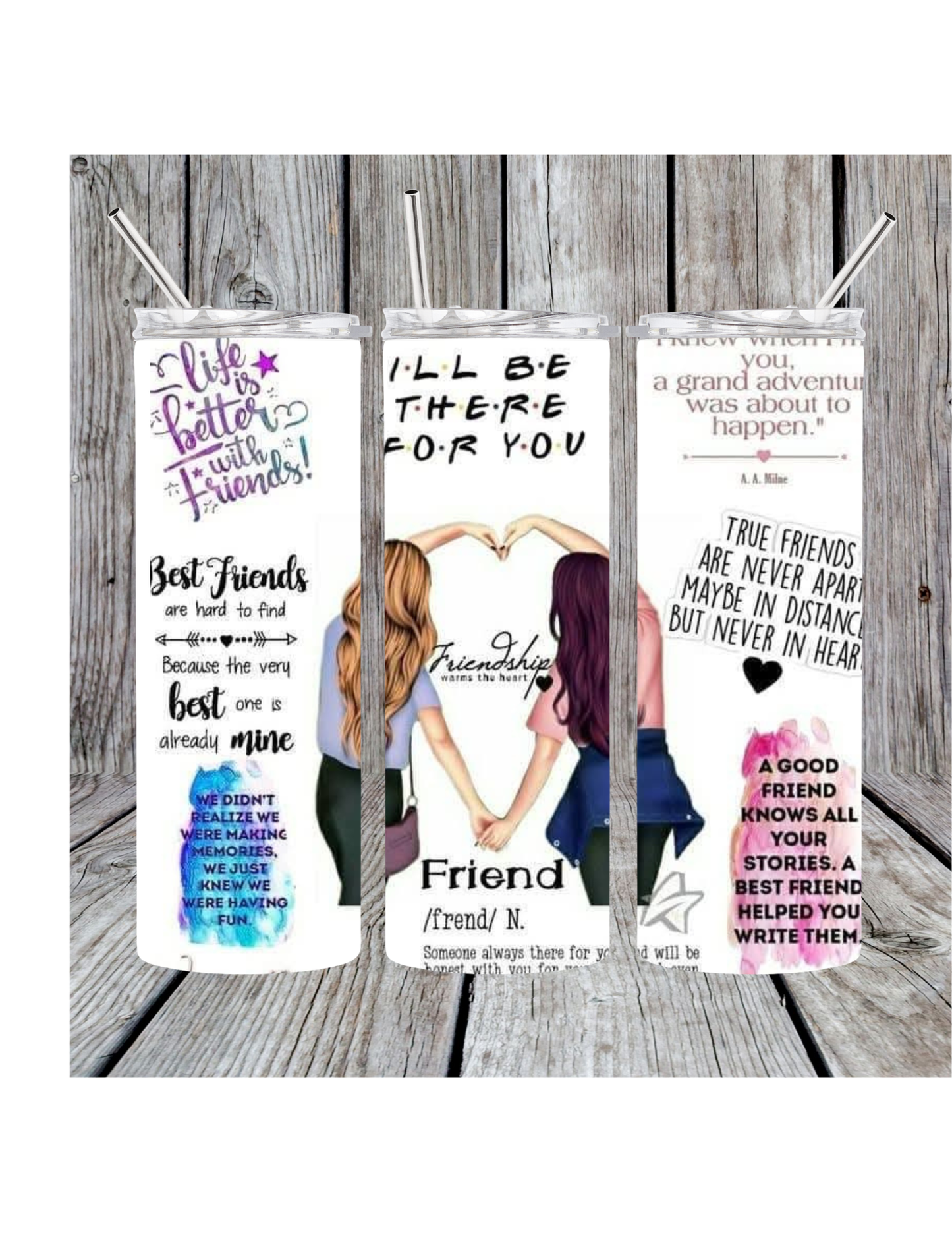 Best friends tumbler