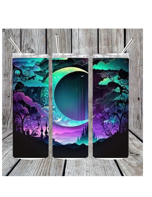 Midnight moon tumbler