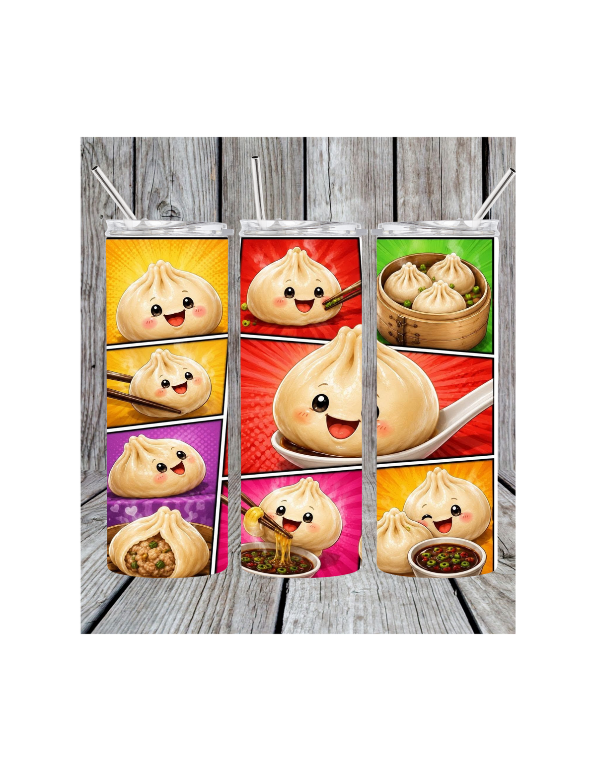 Dumpling tumbler