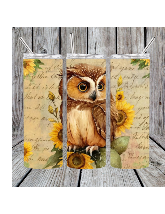 Owl tumbler